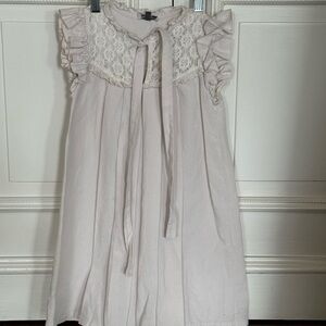 Elegant Cream Kids Formal Dress